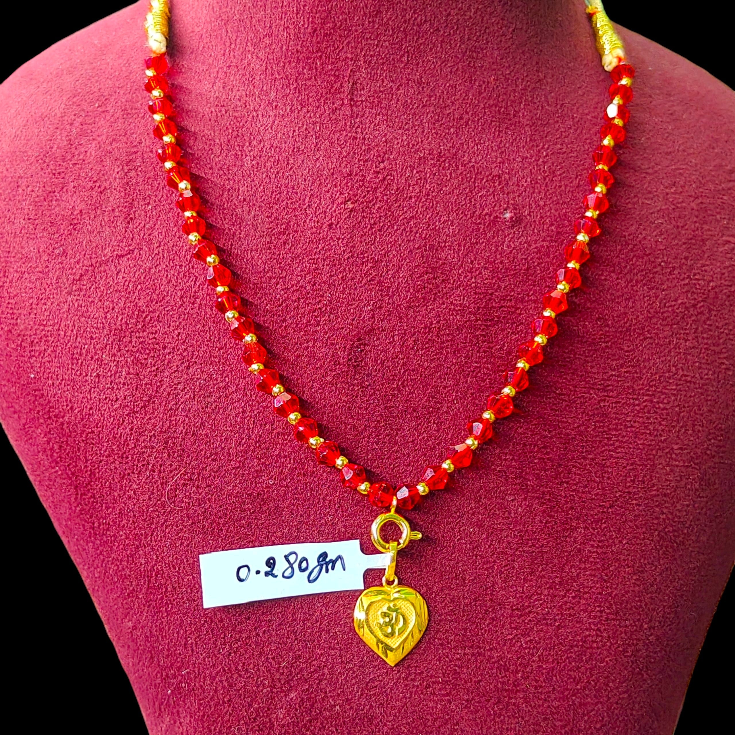 GOLD LOCKET - (WGT: 0.280 GM APPROX) BIS CERTIFIED HUID HALLMARK 9KT GOLD LOCKET 1 PIECE.