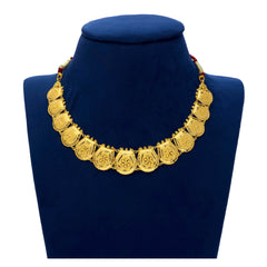 MADE TO ORDER (NC22) BIS CERTIFIED HUID HALLMARK 916 22KT GOLD BRIDAL NECKLACE WGT: 9.400 GM APPROX (1 PIECE) WITH TASSEL FOR WOMEN (BLUE TAG PREMIUM SEGMENT JEWELLERY) -DELIVERY IN 25 DAYS.