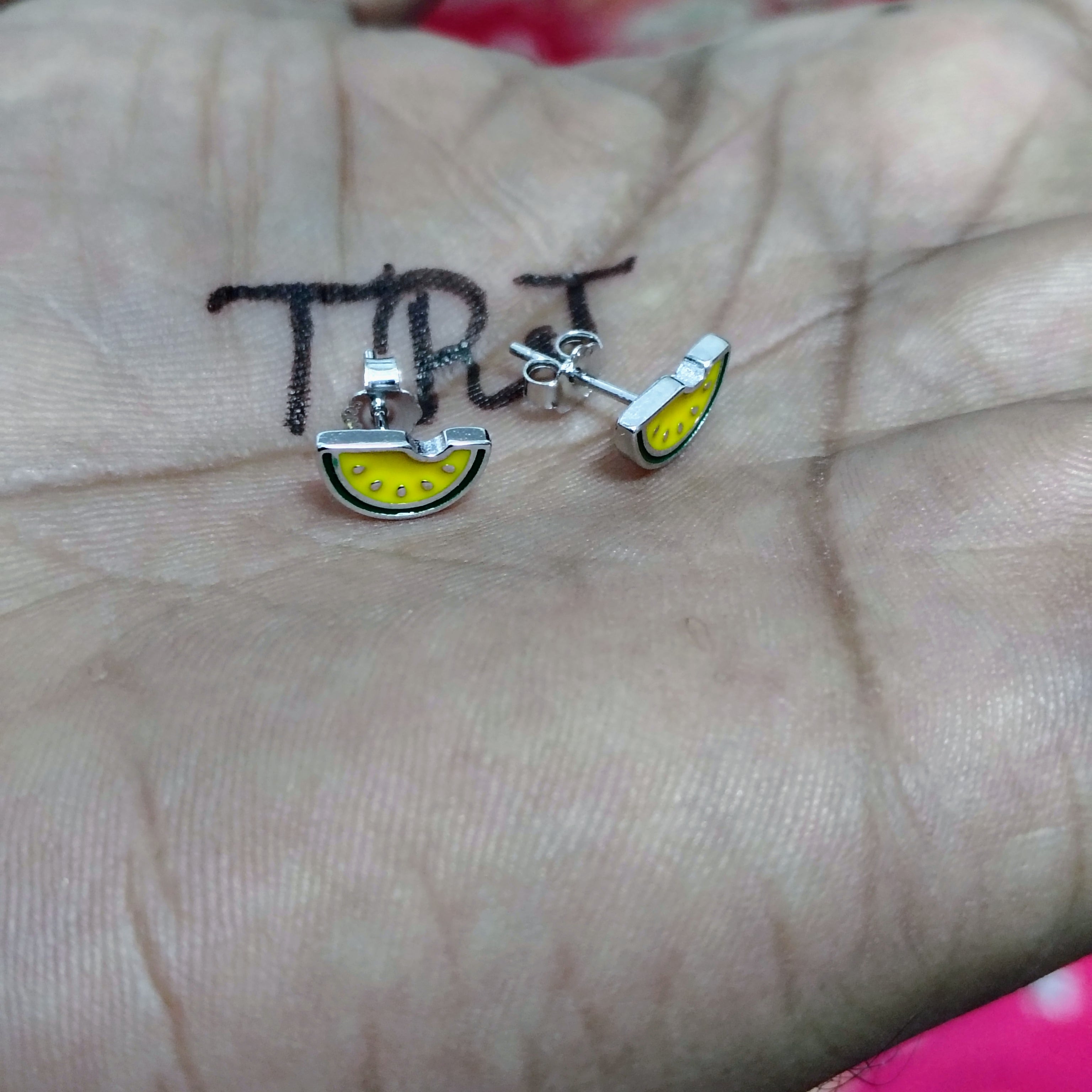 SILVER STUD - STERLING 925 HALLMARK SILVER STUD EARRINGS FOR WOMEN (1 PAIR) FOR REGULAR WEAR (SOLD ON MRP).