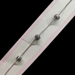 SILVER WRISTLET - BANKOK IMPORTED HALLMARK 925 SILVER WRISTLET FOR WOMEN 1 PIECE- (ADJUSTABLE FREE SIZE) SOLD ON MRP.