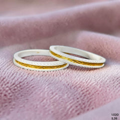 GSB9K- (JVRNDM)-(KQQT3B) (SIZE:26) (WGT: 1.020 GM APPROX) BIS CERTIFIED HUID HALLMARK 375 9KT GOLD SAKHA BADHANO 1 PAIR FOR WOMEN (CHILA PATH DESIGN) NOT FOR REGULAR USE.