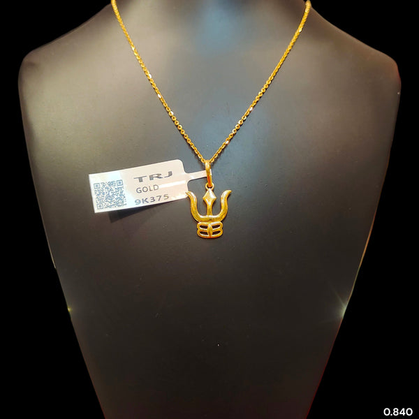 GOLD LOCKET - (WGT: 0.840 GM APPROX) BIS CERTIFIED HUID HALLMARK 9KT GOLD LOCKET 1 PIECE. (CHAIN NOT INCLUDED). (ENGV2V)