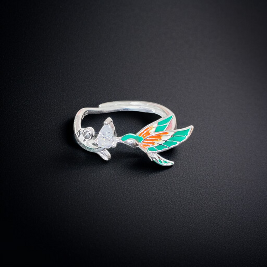 BANKOK IMPORTED 925 SILVER ADJUSTABLE FINGER RING 1 PIECE FOR WOMEN FOR REGULAR USE - BEST FOR GIFTING (SOLD ON MRP)