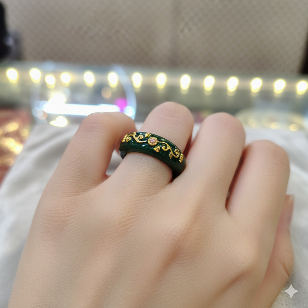 WINTER OFFER WITH SANTA (GPFR9) HALLMARK 9KT GOLD POLA RING 1 PIECE FOR GIFT PURPOSE APPROX WGT: 0.100 GM (GET ANY DESIGN AS PER SIZE GOLD RING)