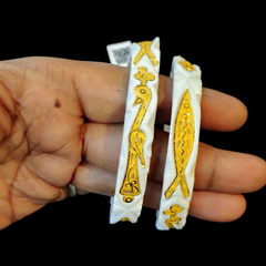 GSB22K- (SIZE: 27) WGT: 6.010 GM APPROX HUID HALLMARK 22KT GOLD DESIGN SAKHA BADHANO BANGLES 1 PAIR DESIGN FOR REGULAR USE.