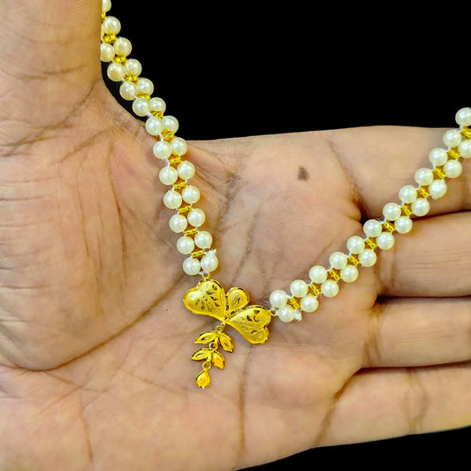 (GMP22) BIS CERTIFIED WGT: 0.750 GM APPROX HUID HALLMARK 916 22KT GOLD MOTI PENDANT 1 PIECE FOR YOUR BEAUTIFUL WIFE.