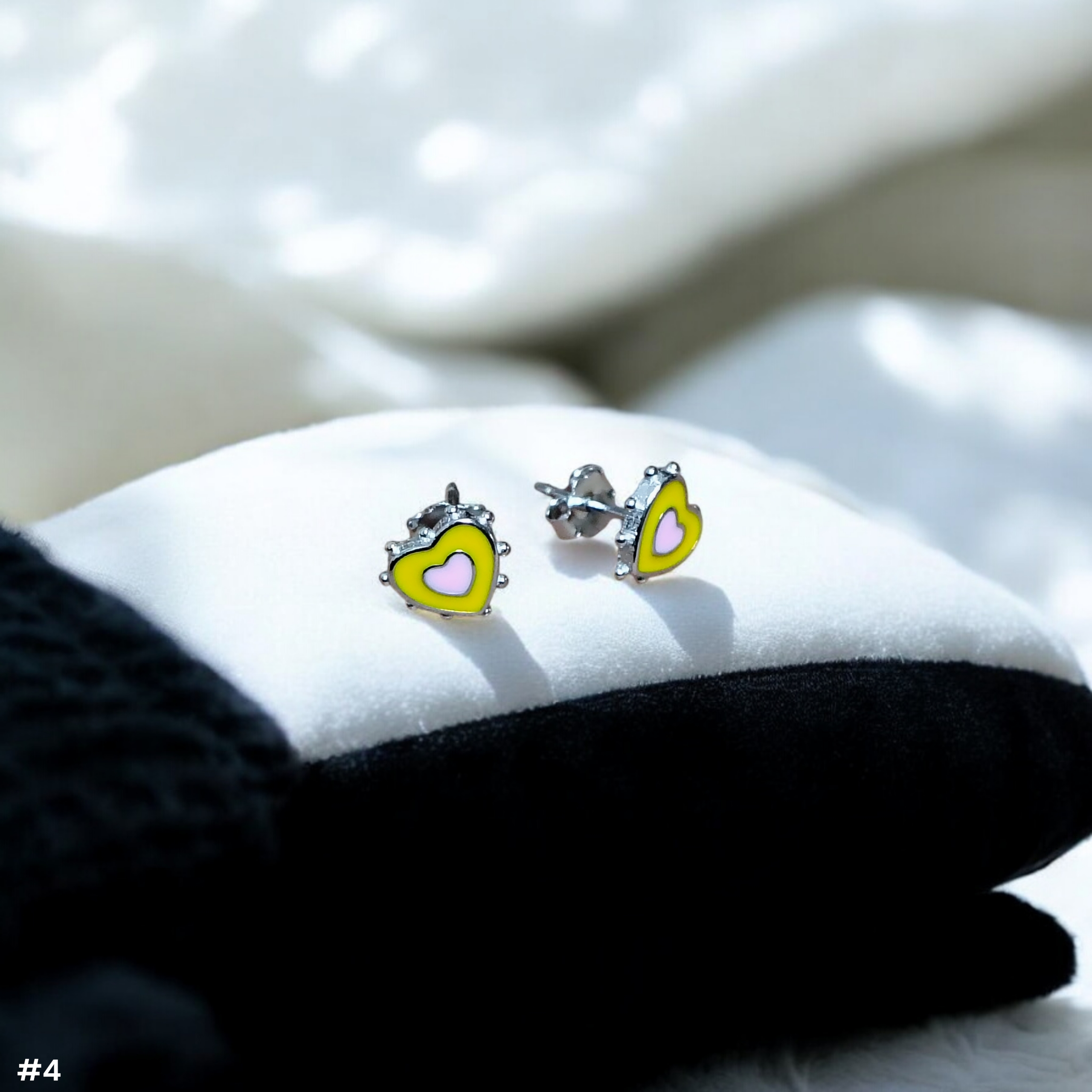 SILVER STUD - STERLING 925 HALLMARK SILVER STUD EARRINGS FOR WOMEN (1 PAIR) FOR REGULAR WEAR (SOLD ON MRP).