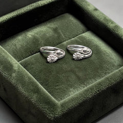 SILVER TOE RING- CERTIFIED BIS HUID HALLMARK 925 SILVER TOE RING (BICHIYA) 1 PAIR FOR REGULAR USE- (SOLD ON MRP).