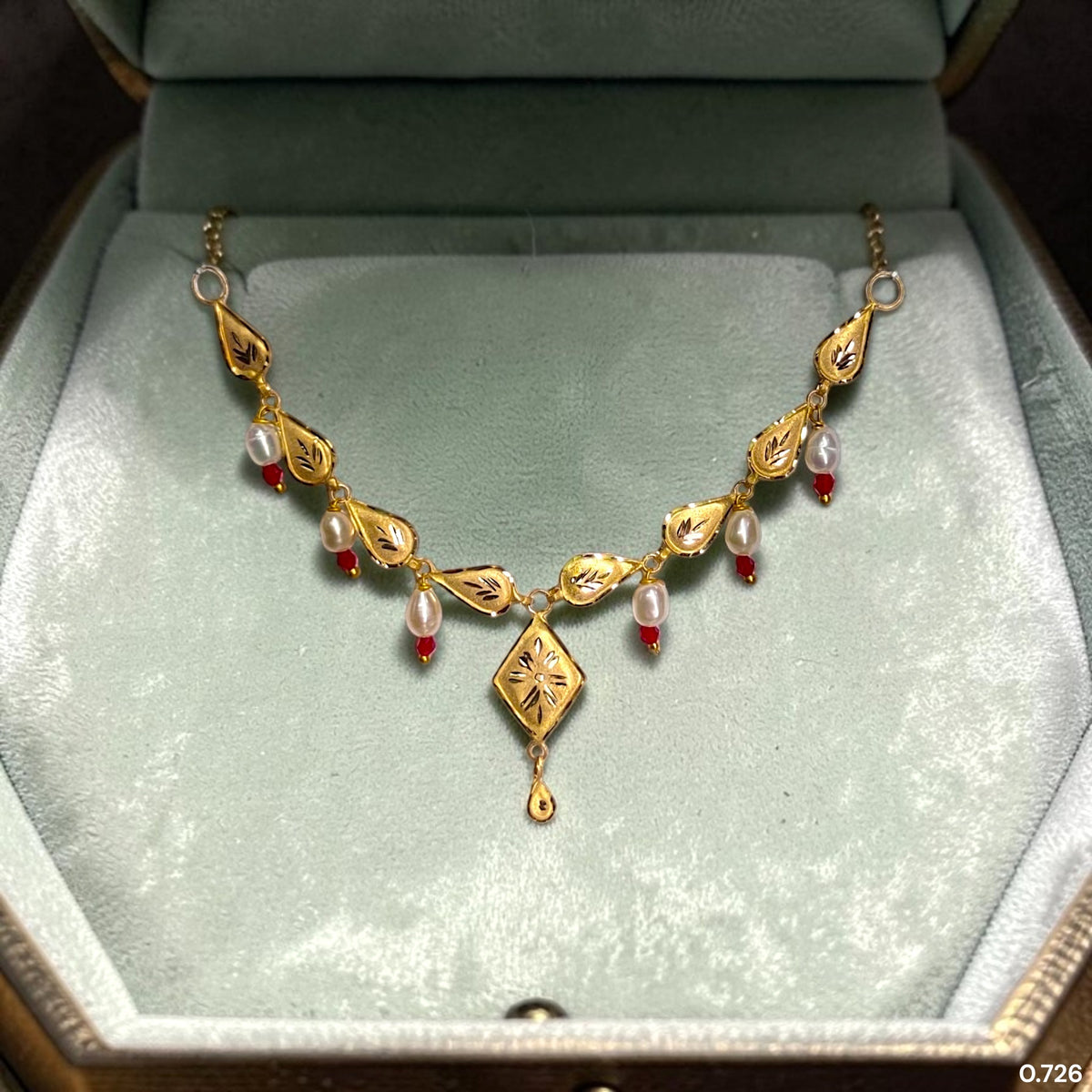 GOLD NECKLACE-(WGT: 0.726 GM APPROX) BIS CERTIFIED HUID HALLMARK 375 9KT GOLD NECKLACE 1 PIECE FOR WOMEN WITH FREE ADJUSTABLE TASSEL. (D5FY47)