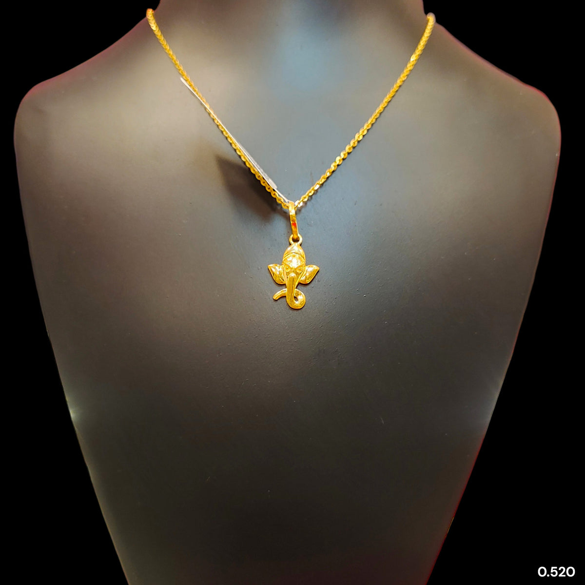 GOLD LOCKET - (WGT: 0.520 GM APPROX) BIS CERTIFIED HUID HALLMARK 9KT GOLD LOCKET 1 PIECE. (CHAIN NOT INCLUDED). (PU3FJ9)