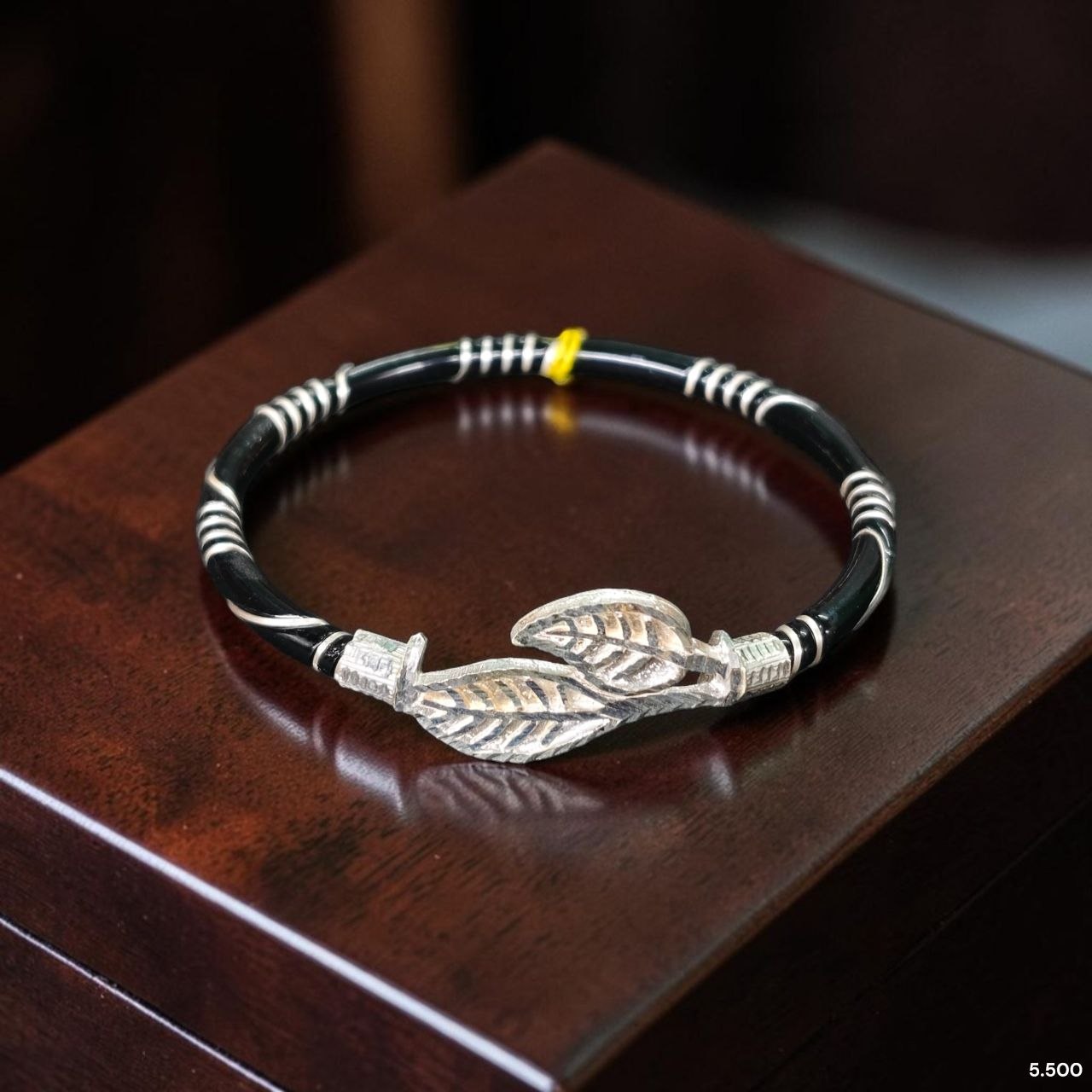 SNA92-(SIZE: 26) BIS HALLMARK 925 SILVER NOA BANGLES FOR WOMEN 1 PIECE - SOLD ON FIXED PRICE (LIFETIME EXCHANGE VALUE 50% ON PURCHASE PRICE)