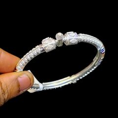 SILVER BANGLES- (SIZE 27 KHILEN) CERTIFIED BIS HALLMARK 925 SILVER BALA (MANIPUR DESIGN) APPROX WGT: 17.730 GM (1 PIECE) FOR REGULAR USE FOR WOMEN.