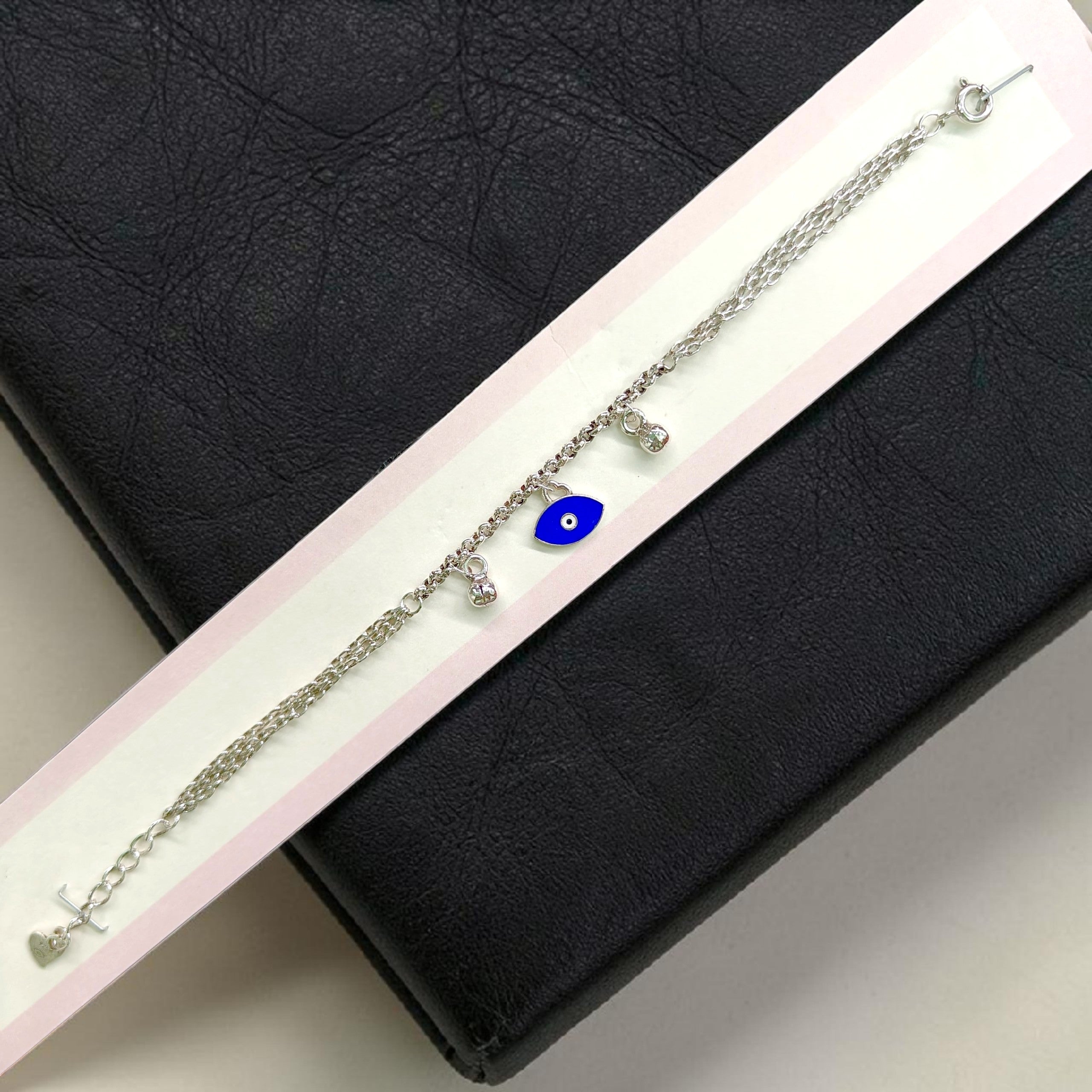 SILVER WRISTLET - BANKOK IMPORTED HALLMARK 925 SILVER WRISTLET FOR WOMEN 1 PIECE- (ADJUSTABLE FREE SIZE) SOLD ON MRP.
