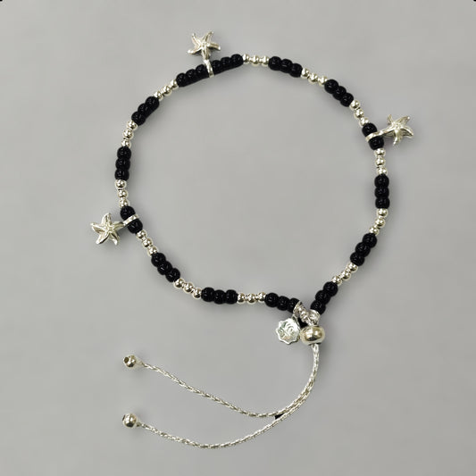 (SPA) RAJLAXMI 625 SILVER ANKLET FOR WOMAN 1 PIECE ADJUSTABLE SIZE FOR GIFT AND DAILY WEAR (SOLD BY MRP).