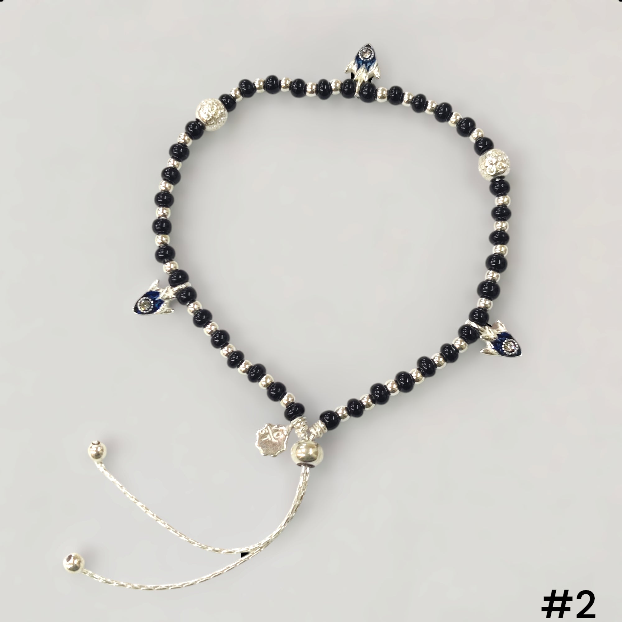 (SPA) RAJLAXMI 625 SILVER ANKLET FOR WOMAN 1 PIECE ADJUSTABLE SIZE FOR GIFT AND DAILY WEAR (SOLD BY MRP).