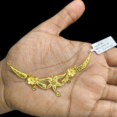 GCN9K- (WGT: 2.252 GM APPROX) BIS CERTIFIED HUID HALLMARK 9KT GOLD NECKLACE 1 PIECE FOR WOMEN. (FFESS6)