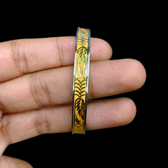 GOLD NOA- (2I4HGD) (SIZE: 24) (WGT: 1.330) GM APPROX) BIS CERTIFIED HUID HALLMARK 22KT GOLD NOA BADHANO 1 PIECE FOR WOMEN.