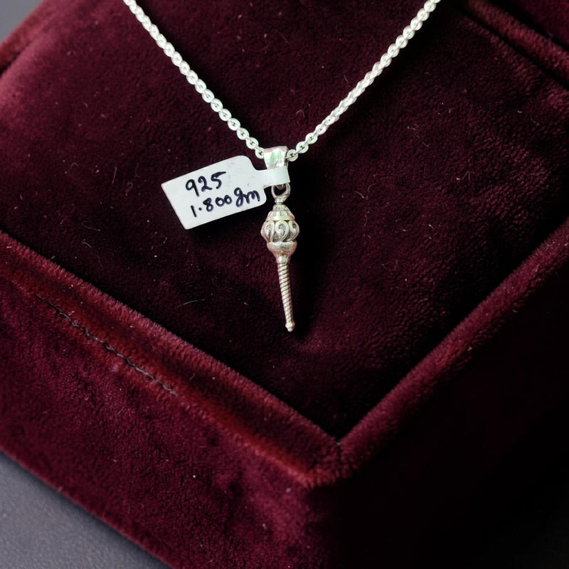SILVER LOCKET- CERTIFIED BIS HALLMARK 925 SILVER RELIGIOUS LOCKET (UNISEX) FOR REGULAR USE- (SOLD ON MRP) - *CHAIN NOT INCLUDED*