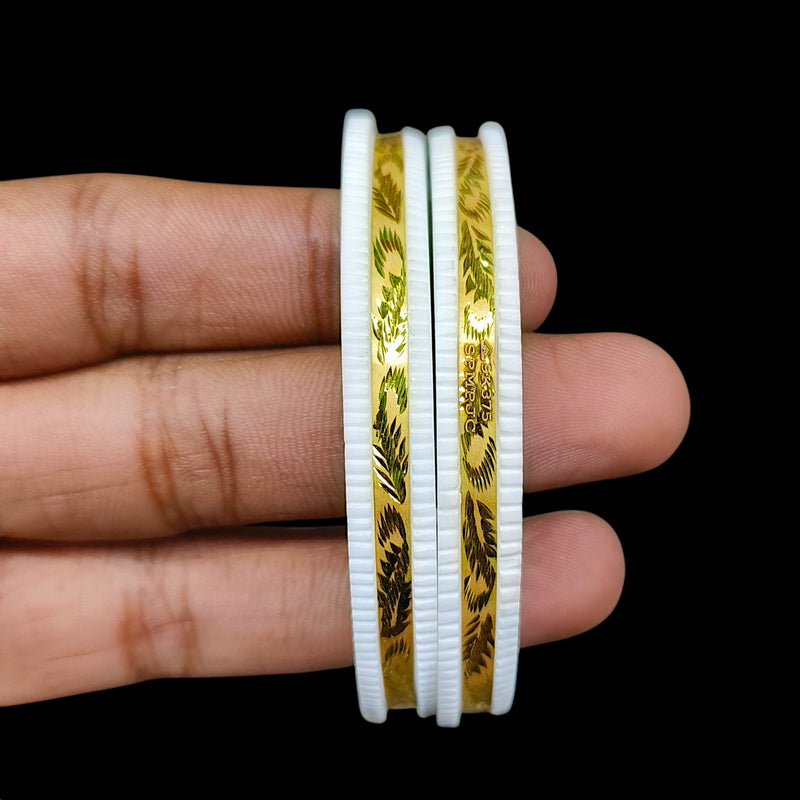 GSB9K- (SPMPJC)-(F2NWZW) (SIZE:25) (WGT: 1.030 GM APPROX) BIS CERTIFIED HUID HALLMARK 375 9KT GOLD SAKHA BADHANO 1 PAIR FOR WOMEN (CHILA PATH DESIGN) NOT FOR REGULAR USE.