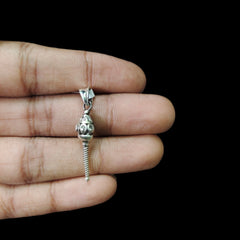 SILVER LOCKET- CERTIFIED BIS HALLMARK 925 SILVER RELIGIOUS LOCKET (UNISEX) FOR REGULAR USE- (SOLD ON MRP) - *CHAIN NOT INCLUDED*