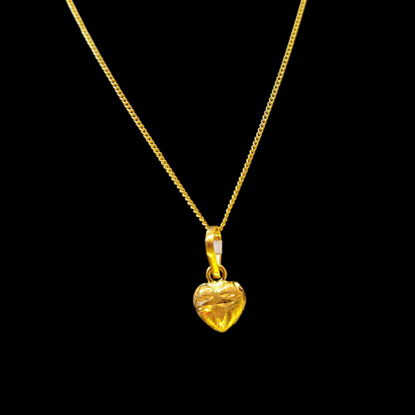 GOLD LOCKET- BIS CERTIFIED HUID HALLMARK 916 22KT GOLD LOCKET 1 PIECE FOR UNISEX. (CHAIN NOT INCLUDED).