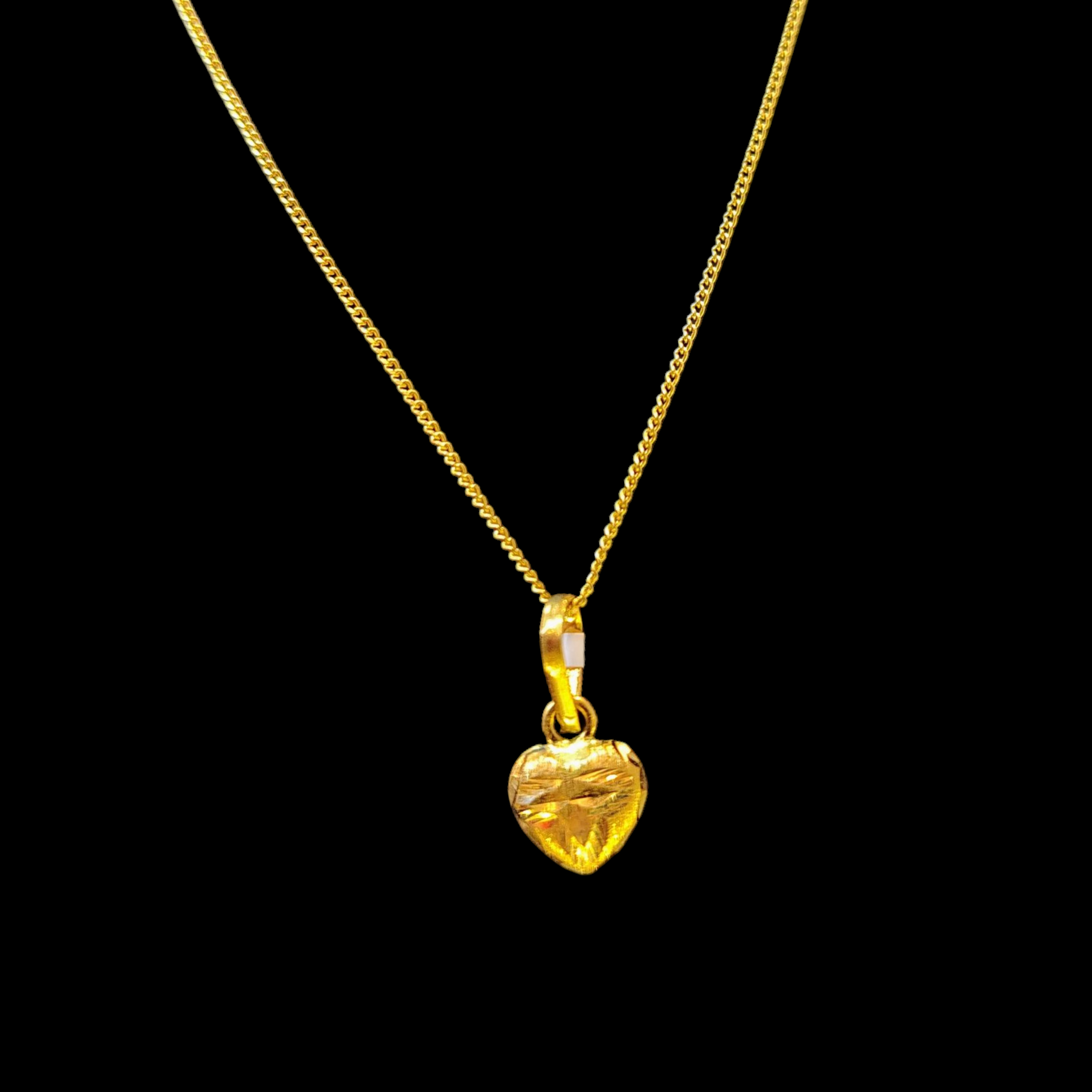 (GLC22) BIS CERTIFIED HUID HALLMARK 916 22KT GOLD LOCKET 1 PIECE FOR UNISEX. (CHAIN NOT INCLUDED).