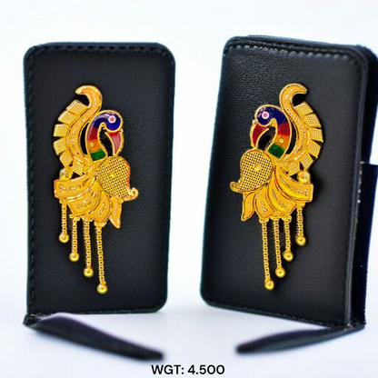 (GER22) BIS CERTIFIED WGT: 4.500 GM APPROX HUID HALLMARK 916 22KT GOLD EARRINGS KANBALA 1 PAIR FOR WOMEN.