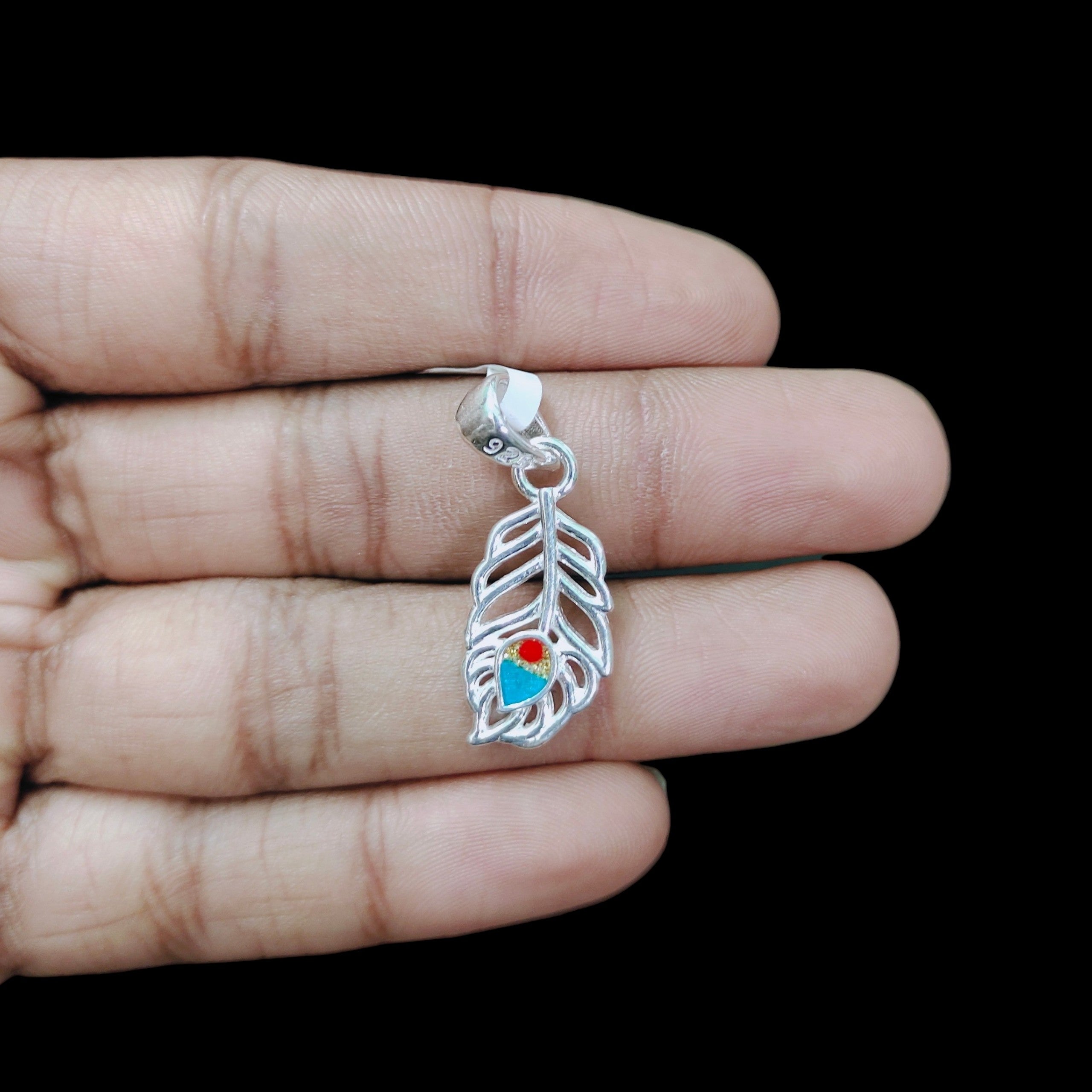 SILVER PENDANT- CERTIFIED BIS HALLMARK 925 SILVER RELIGIOUS PENDANT (UNISEX) FOR REGULAR USE- (SOLD ON MRP) - *CHAIN NOT INCLUDED*