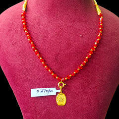 GOLD LOCKET - (WGT: 0.270 GM APPROX) BIS CERTIFIED HUID HALLMARK 9KT GOLD LOCKET 1 PIECE.