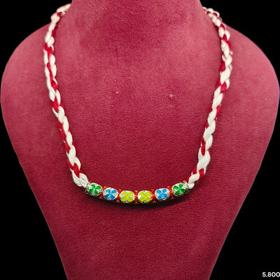 SILVER NECKLACE- (A153) (WGT: 5.800 GM APPROX) BIS HALLMARK CERTIFIED 925 SILVER HASULI PENDANT (1 PIECE) BEAUTIFUL FOR WOMEN.