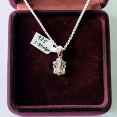 SILVER LOCKET- CERTIFIED BIS HALLMARK 925 SILVER RELIGIOUS LOCKET (UNISEX) FOR REGULAR USE- (SOLD ON MRP) - *CHAIN NOT INCLUDED*