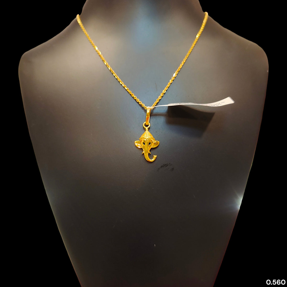 GOLD LOCKET - (WGT: 0.560 GM APPROX) BIS CERTIFIED HUID HALLMARK 9KT GOLD LOCKET 1 PIECE. (CHAIN NOT INCLUDED). (MZUSW5)