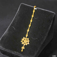 GOLD TICKLY- (WGT: 1.390 GM APPROX) CERTIFIED BIS HUID HALLMARK 375 9KT GOLD TICKLY (MANGTIKA) 1 PIECE FOR MARRIAGE.(ETPIHQ)