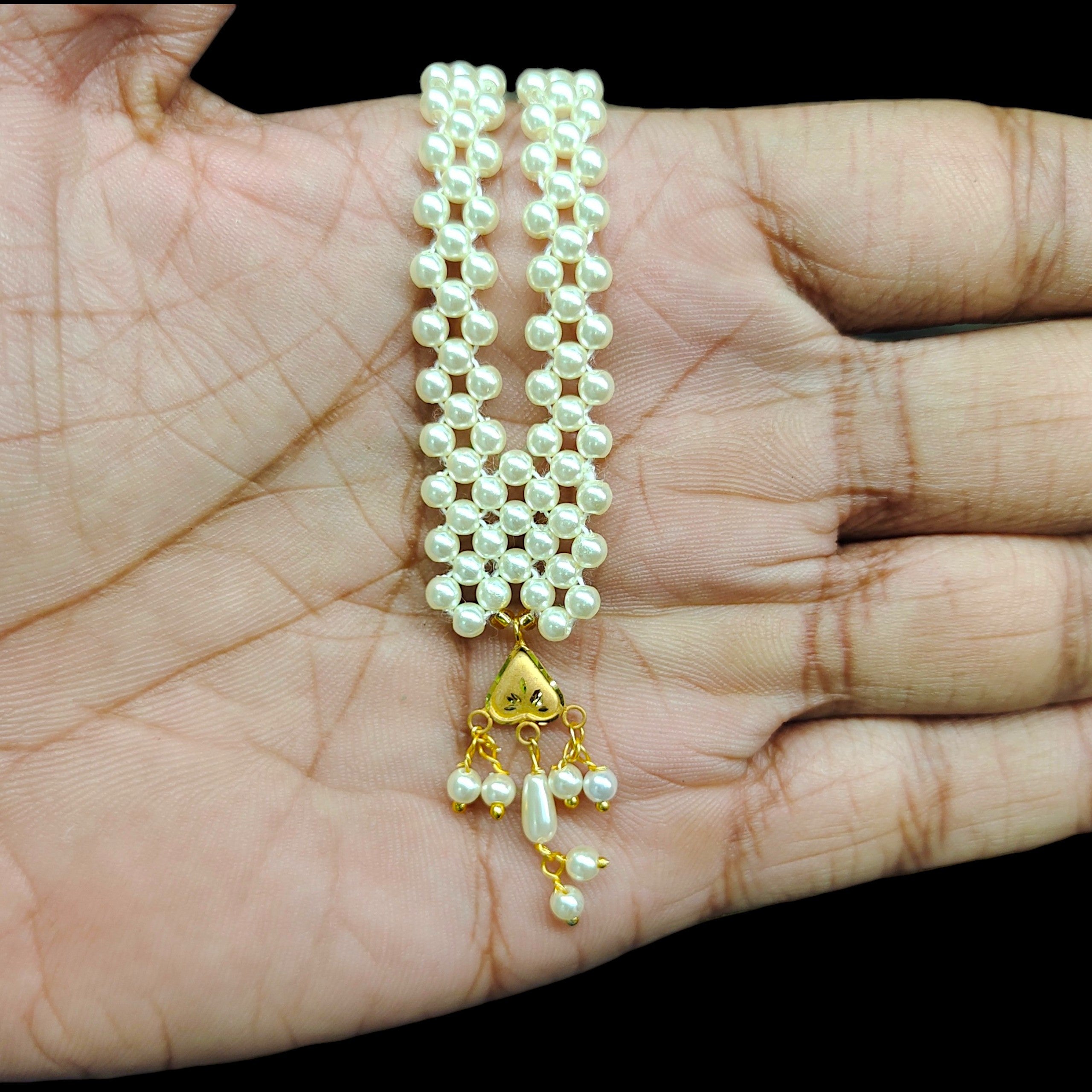 GMP9K- WGT: 0.140 GM APPROX CERTIFIED BIS HUID HALLMARK 375 9KT GOLD MOTI PENDANT 1 PIECE FOR WOMEN.(Z3UNQA)