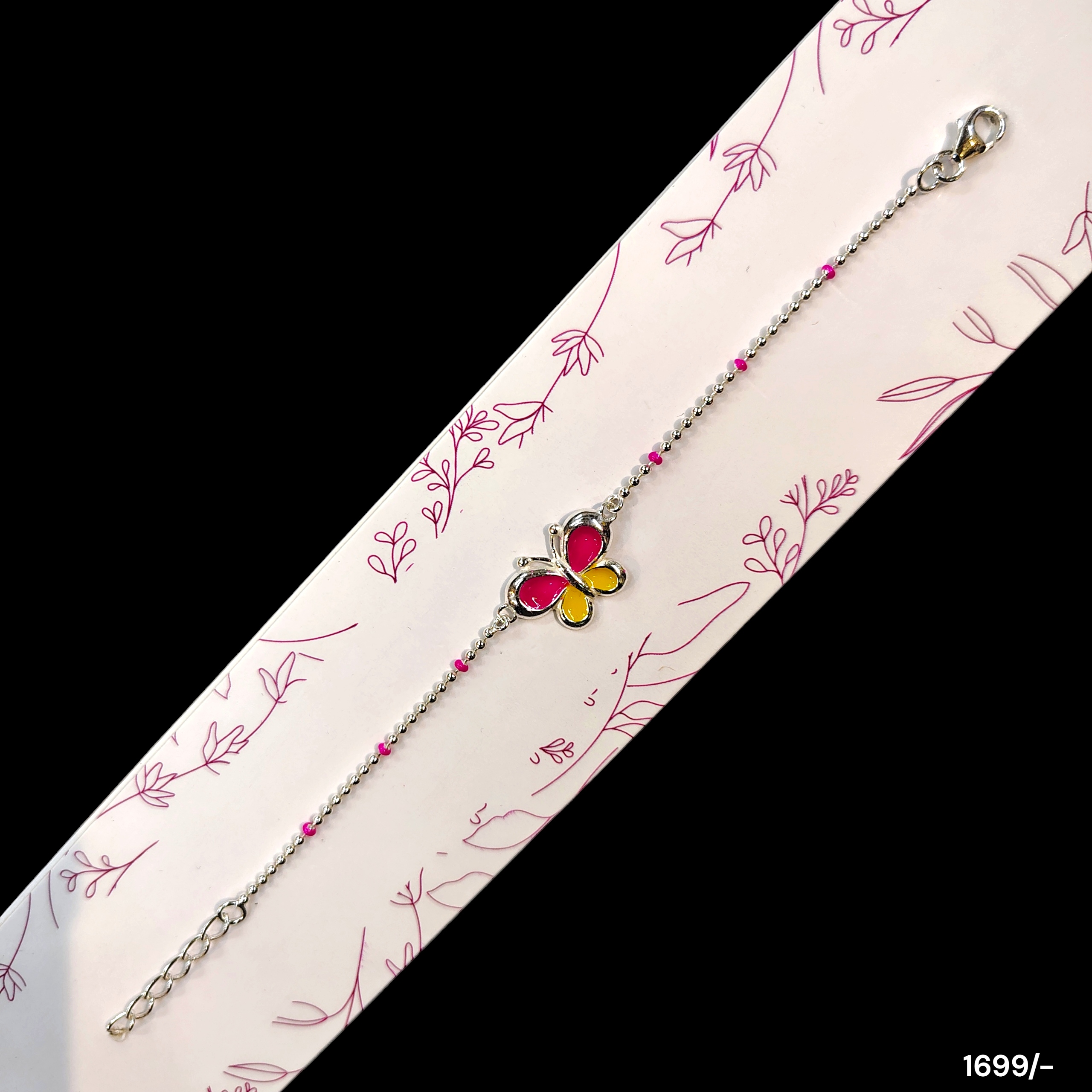 (SLPL) BANKOK IMPORTED 925 SILVER WRISTLET FOR BABY FOR REGULAR USE - BEST OF RICE CEREMONY AND BIRTHDAY (SOLD ON MRP).