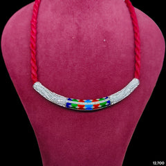 SILVER HASULI PENDANT- (A148) (WGT: 12.700 GM APPROX) BIS HALLMARK CERTIFIED 925 SILVER HASULI PENDANT (1 PIECE) BEAUTIFUL FOR WOMEN.