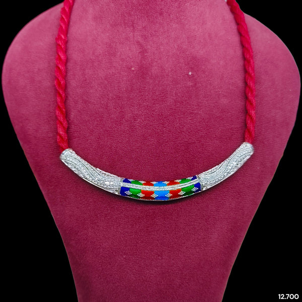SILVER HASULI PENDANT- (A148) (WGT: 12.700 GM APPROX) BIS HALLMARK CERTIFIED 925 SILVER HASULI PENDANT (1 PIECE) BEAUTIFUL FOR WOMEN.
