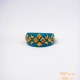 (GPR) TRJ (SIZE: 16) WGT: 0.250 GM APPROX KDM GOLD POLA RING FOR WOMEN 1 PIECE FOR GIFT (SOLD ON MRP)