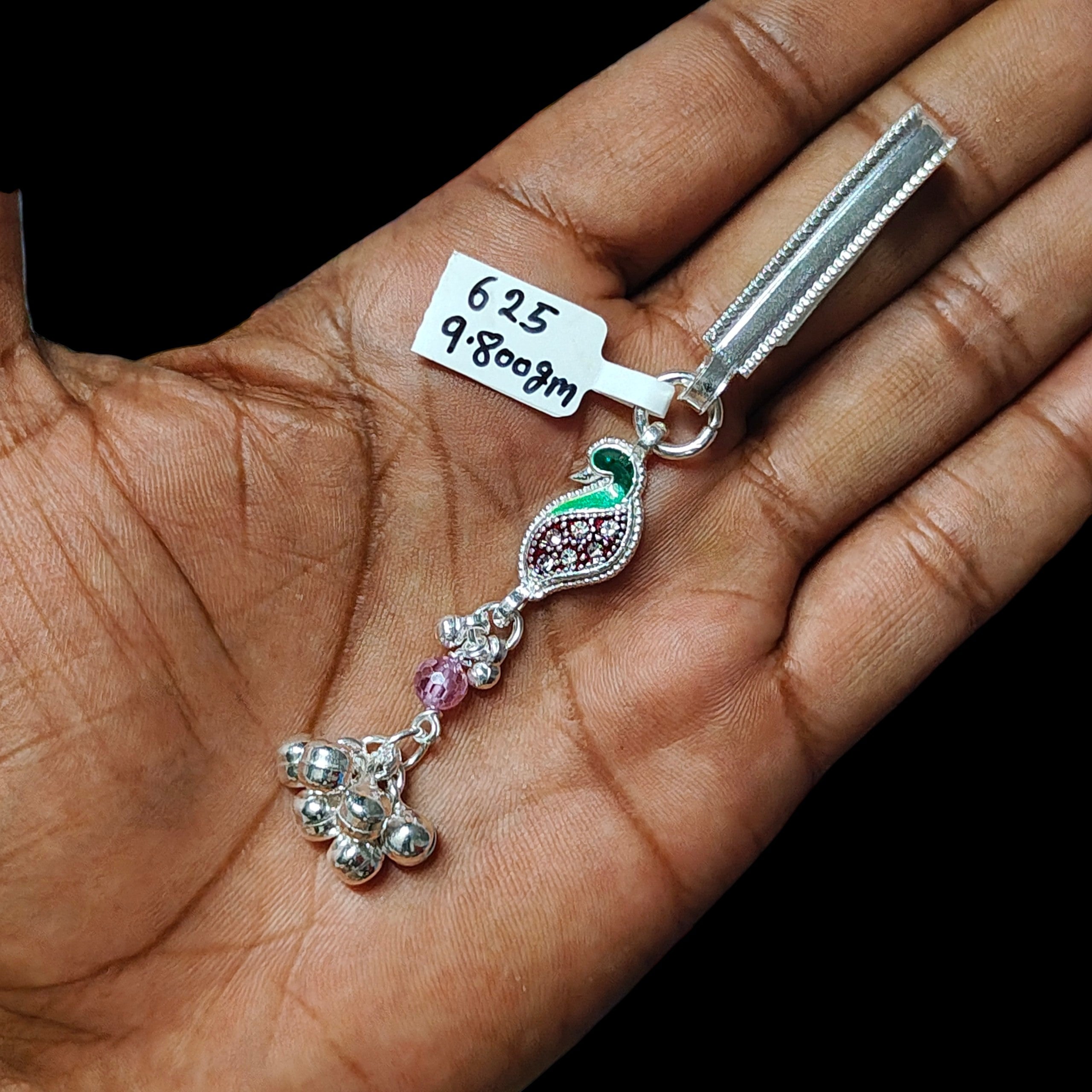 SILVER KAMAR CHABI- (WGT: 9.800 GM APPROX) 625 SILVER KAMAR CHABI 1 PIECE FOR MARRIAGE GIFT PURPOSE.