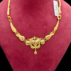 GCN9K-(WGT: 2.696 GM APPROX) BIS CERTIFIED HUID HALLMARK 9KT GOLD NECKLACE 1 PIECE FOR WOMEN.(AZVNQ8)