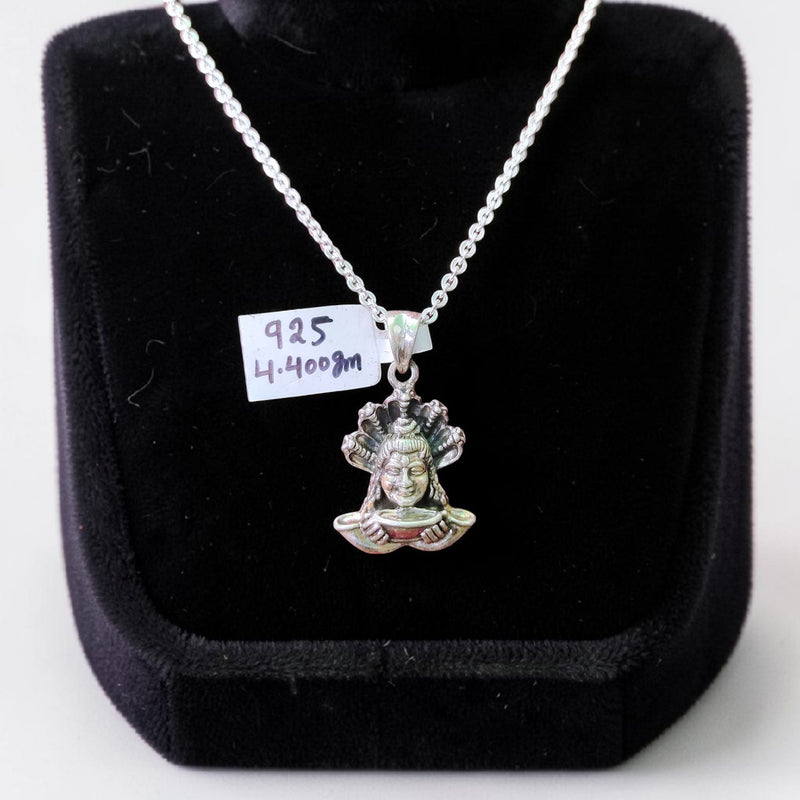 SILVER LOCKET- CERTIFIED BIS HALLMARK 925 SILVER RELIGIOUS LOCKET (UNISEX) FOR REGULAR USE- (SOLD ON MRP) - *CHAIN NOT INCLUDED*
