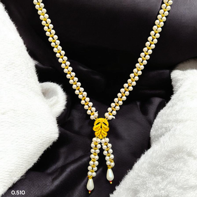 GOLD PENDANT- (GMP22) WGT: 0.510 GM APPROX CERTIFIED BIS HUID HALLMARK 916 22KT GOLD MOTI PENDANT 1 PIECE FOR WOMEN.