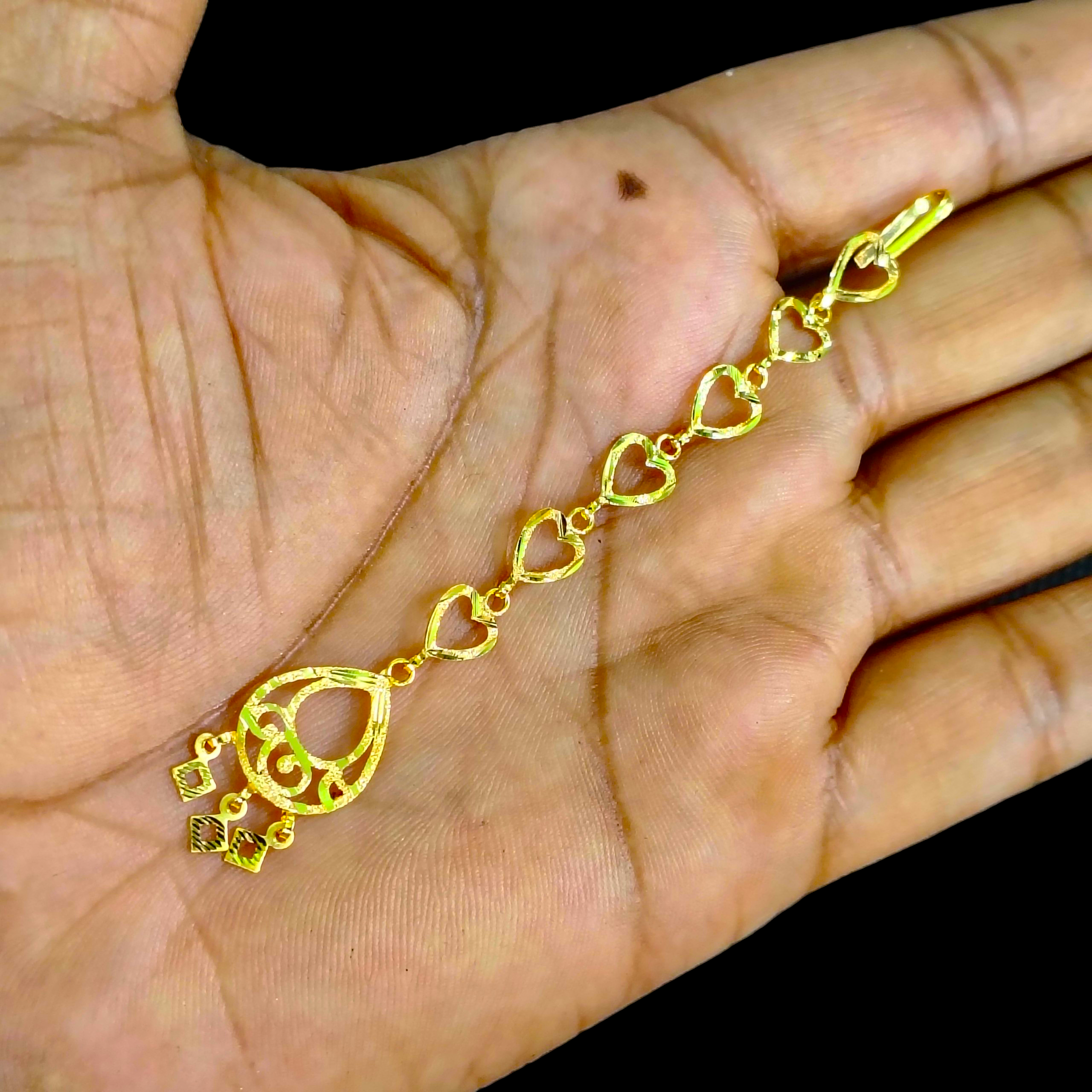 GOLD TICKLY- BIS CERTIFIED WGT: 1.190 GM APPROX HUID HALLMARK 375 9KT GOLD TICKLY (MANGTIKA) 1 PIECE FOR MARRIAGE.