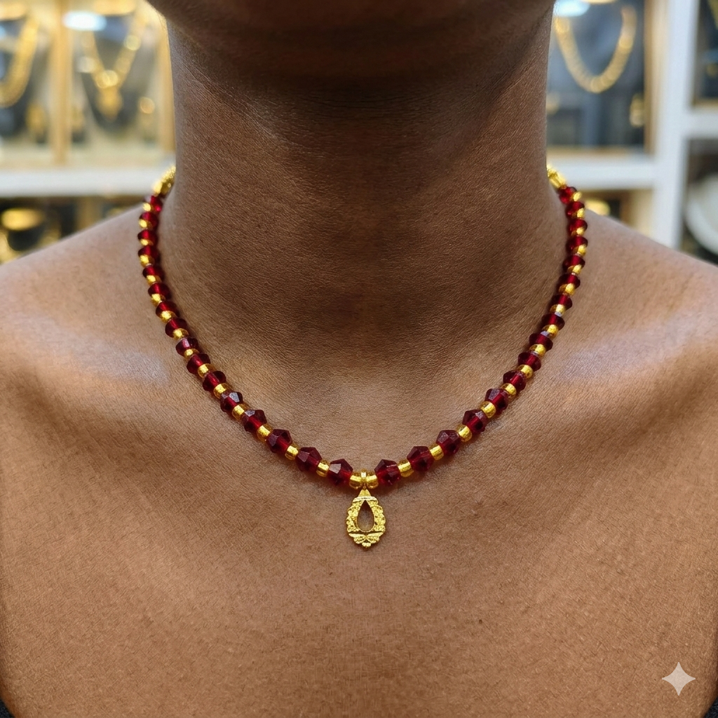 GOLD LOCKET- BIS CERTIFIED HUID HALLMARK 375 9KT GOLD MINI LOCKET 1 PIECE (WGT: 0.070-0.100 GM APPROX) FOR WOMEN WITH ADJUSTABLE TASSEL (GET ANY DESIGN AS PER STOCK)