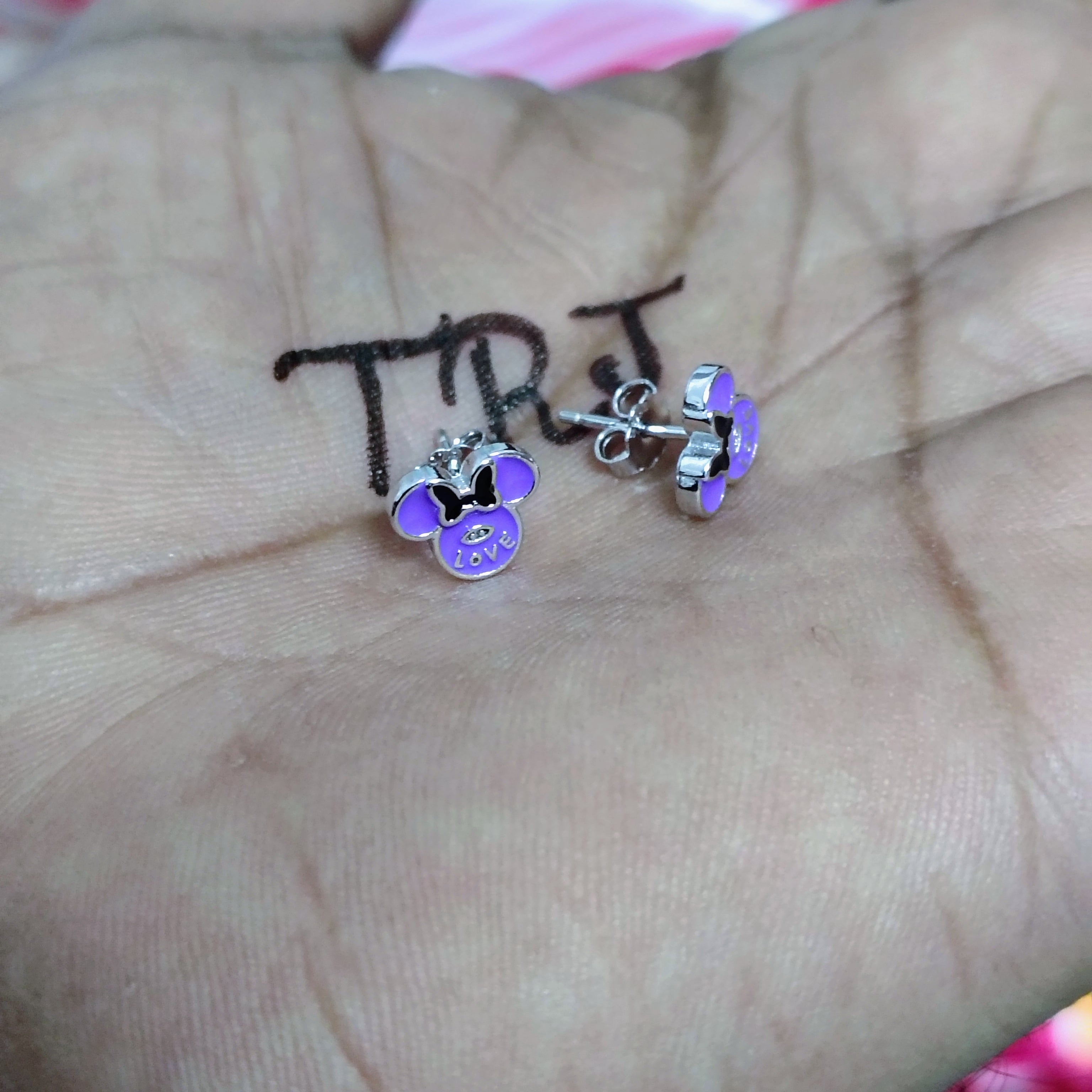 SILVER STUD - STERLING 925 HALLMARK SILVER STUD EARRINGS FOR WOMEN (1 PAIR) FOR REGULAR WEAR (SOLD ON MRP).