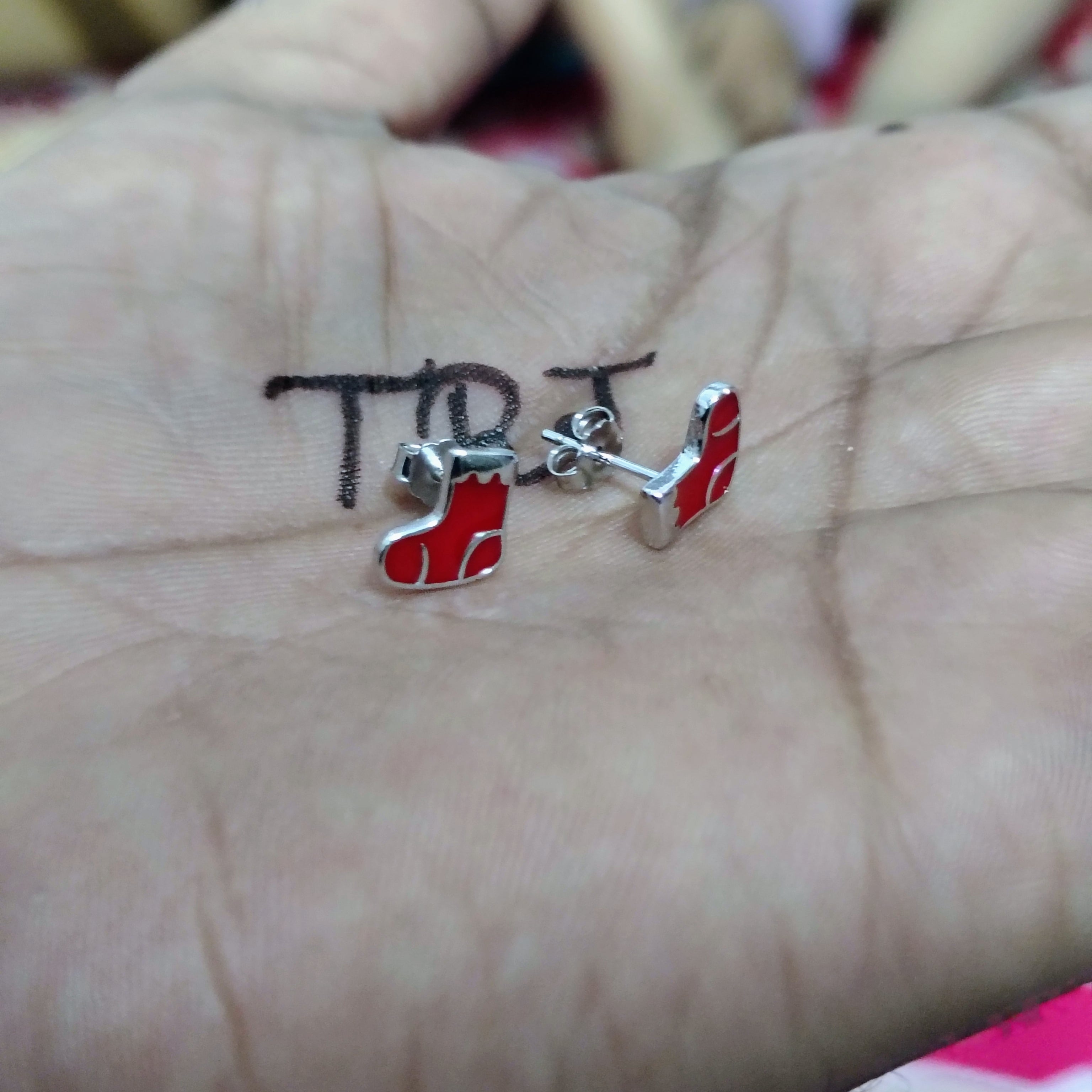 SILVER STUD - STERLING 925 HALLMARK SILVER STUD EARRINGS FOR WOMEN (1 PAIR) FOR REGULAR WEAR (SOLD ON MRP).