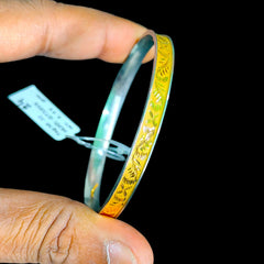 GOLD NOA- (SIZE: 24) WGT: 1.110 GM APPROX 22KT HUID HALLMARK GOLD NOA BANGLES 1 PIECE.