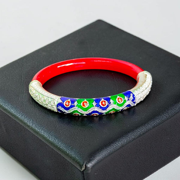 INDEPENDENCE OFFER- SAKHA POLA- 925 SILVER HALF BALA POLA APPROX WGT: 11.00 GM (1 PIECE) FOR MARRIED WOMEN (GET ANY DESIGN AS PER SIZE AVAILABILITY)