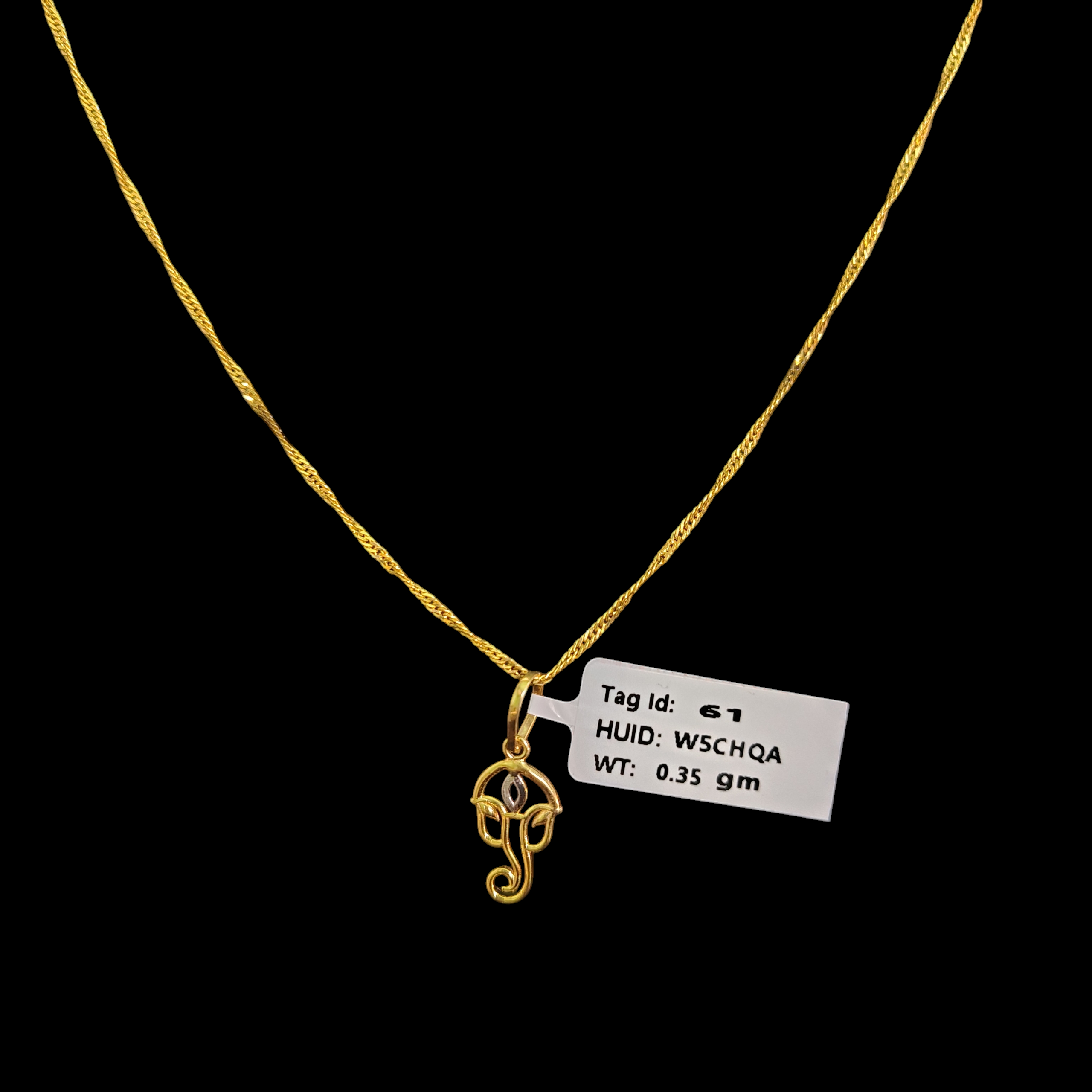 GOLD LOCKET BOYS- WGT: 0.350 GM APPROX BIS CERTIFIED HUID HALLMARK 9KT GOLD LOCKET FOR MEN 1 PIECE. (CHAIN NOT INCLUDED).