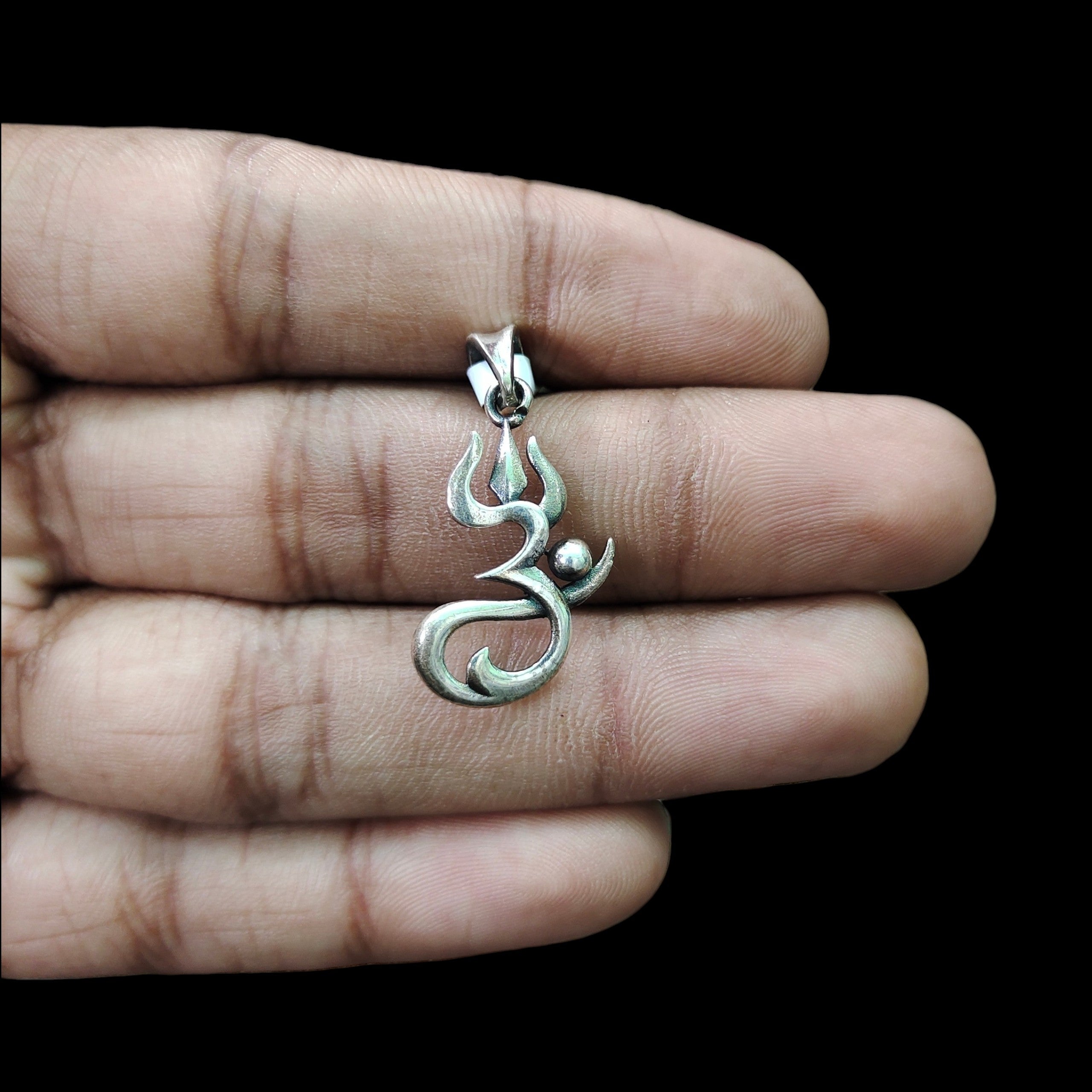 SILVER PENDANT- CERTIFIED BIS HALLMARK 925 SILVER RELIGIOUS PENDANT (UNISEX) FOR REGULAR USE- (SOLD ON MRP) - *CHAIN NOT INCLUDED*